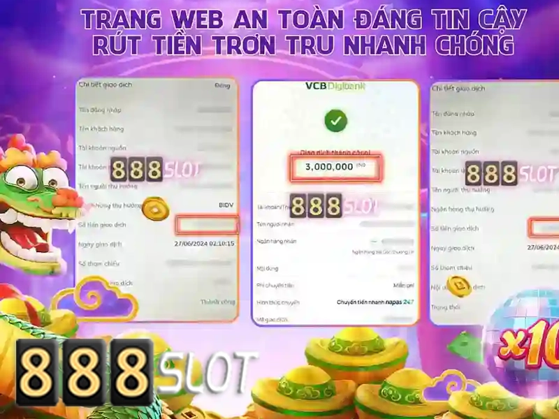 888Slot - Đánh giá nền tảng chơi slot trực tuyến
