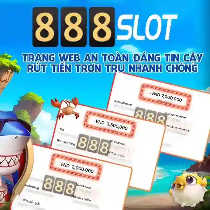 Giao diện trang chủ 888slot hiện đại và bắt mắt